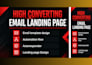 create mailchimp, landing page and marketing automation